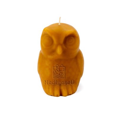 Baykuş Balmumu Mum - Görsel 1
